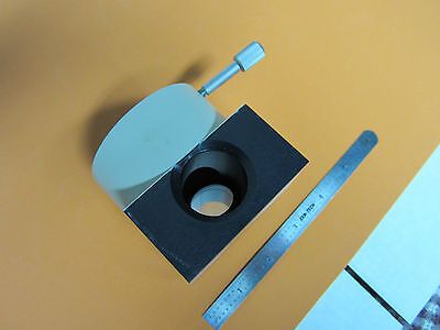 MICROSCOPE PART OLYMPUS JAPAN MIRROR BEAM SPLITTER OPTICS BIN#C2