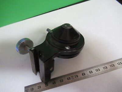 ANTIQUE BAUSCH LOMB CONDENSER + IRIS MICROSCOPE PART AS PICTURED &R9-A-56