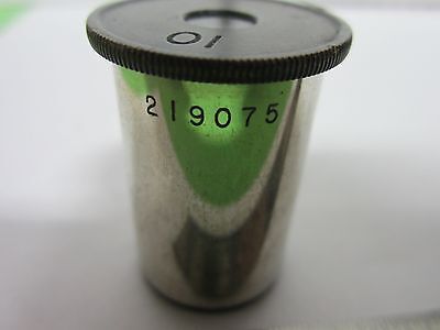 VINTAGE LEITZ GERMANY EYEPIECE MICROSCOPE OPTICS BIN#N1-14