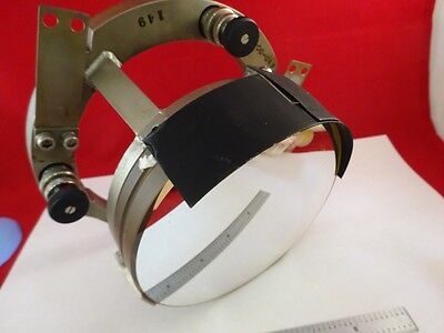 LARGE MIL SPEC OPTICAL MOUNTED ZERODUR MIRROR LASER OPTICS AS IS BIN#M3-B-06