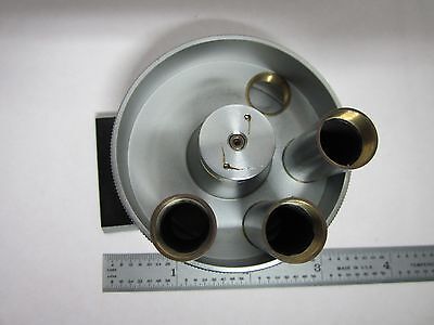 ZEISS GERMANY TURRET NOSEPIECE MICROSCOPE PART OPTICS #K3-03