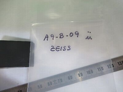 OPTICAL GLASS PRISM ZEISS GERMANY OPTICS MICROSCOPE PART AS PICTURED &A9-B-09