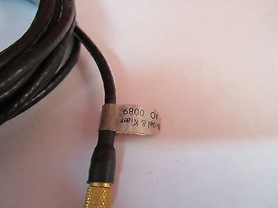 BRUEL KJAER LOW NOISE CABLE BESCHLEUNIGUNGSMESSER VIBRATIONSSENSOREN #C7-09