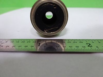 MICROSCOPE PART VINTAGE OBJECTIVE BAKER LONDON 1/6 OPTICS AS IS BIN#H7-A-08