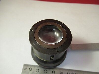 ILLUMINATOR LENS AND LEVER maybe REICHERT MICROSCOPE PART AS PICTURED #66-A-61