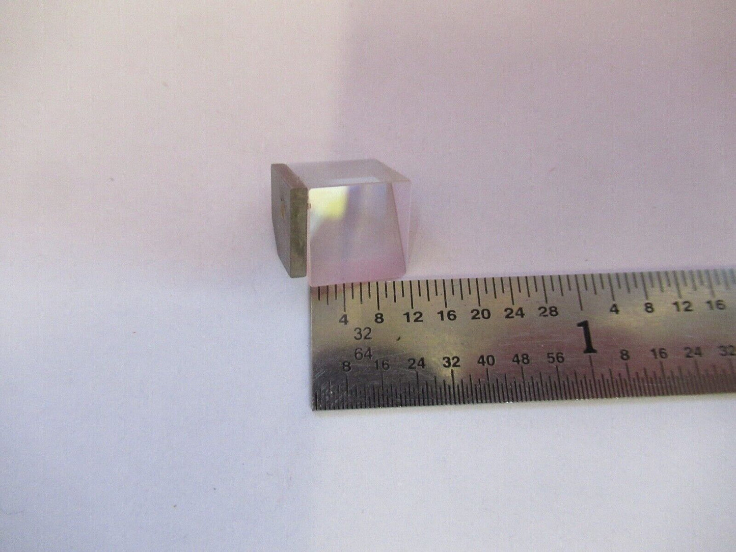 OPTICAL GLASS PRISM MINI OPTICS AS PICTURED &3-FT-X37