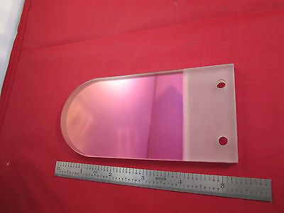 OPTICAL GLASS COATED WINDOW SHAPED