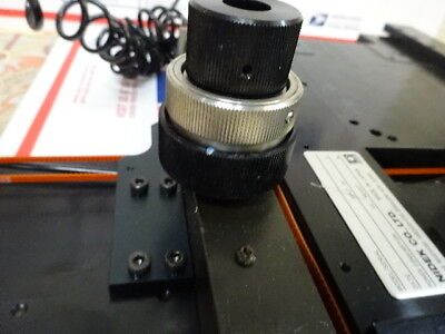 REICHERT POLYVAR NIDEX STAGE TABLE SPECIMEN MICROSCOPE PART AS IS #TD-4