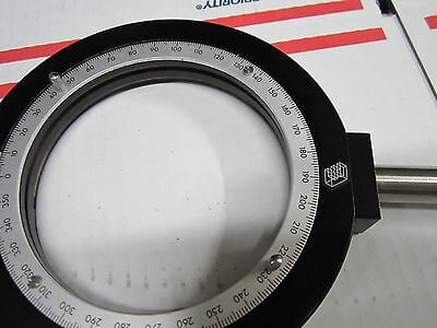 OPTICAL POLARIZER HOLDER FIXTURE LASER OPTICS  BIN#33