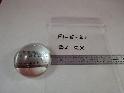 OPTICAL BI CONVEX LENS LASER OPTICS AS IS  #F1-E-21