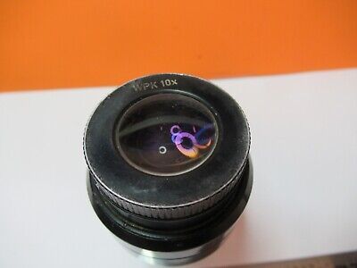 LEICA WPK 10X EYEPIECE OCULAR REICHERT MICROSCOPE PART AS PICTURE &W8-A-74