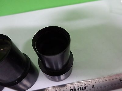 MICROSCOPE PART LOT 3 EA EYEPIECES [dirty] AO + BAUSCH  OPTICS AS IS BIN#W1-18