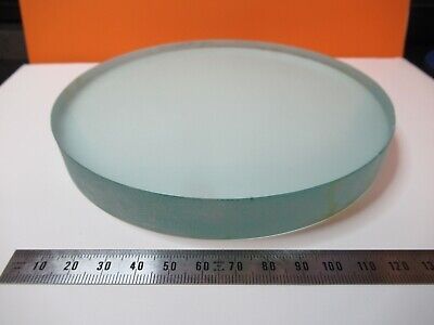 HUGE THICK OPTICAL GLASS STAGE OPTICS as pictured &55R-B-03