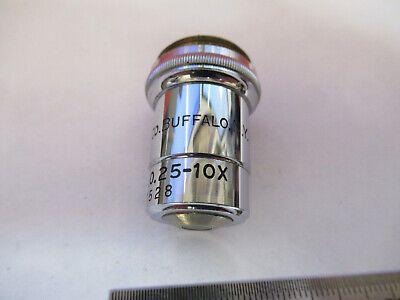 OPTICAL MICROSCOPE PART OBJECTIVE AO SPENCER 16mm OPTICS AS PICTURED #B3-B-25