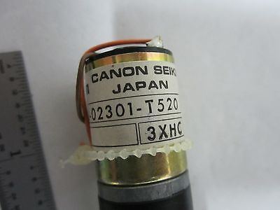 MICROSCOPE PART NIKON CAMERA MOTOR CANON SEIKI JAPAN CN2-02301-T520 BIN#P1-17