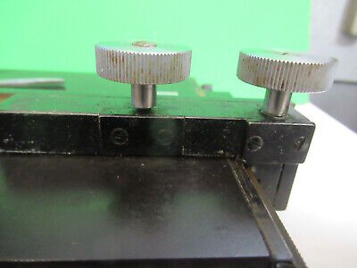 BAUSCH LOMB  STAGE TABLE XY MICROSCOPE PART OPTICS AS PICTURED &z9-a-119