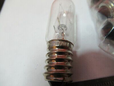 LOT MINI LAMP BULB 220V 7W BURKLIN GERMANY  AS PICTURED #TE-3