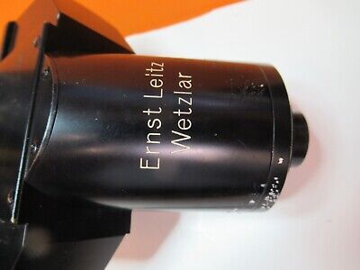 LEITZ WETZLAR GERMANY BINOCULAR HEAD OPTICS MICROSCOPE PART AS PICTURED &16-C-09