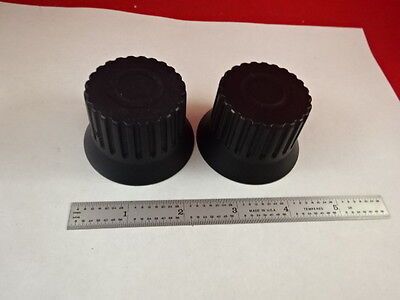 MICROSCOPE PART LEICA DMRXA PLASTIC KNOBS AS IS B#J2-B-03