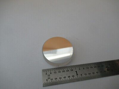 OPTICAL PYREX MIRROR 1" DIAMETER FLAT PLANO LASER OPTICS AS PICTURED F2-A-249