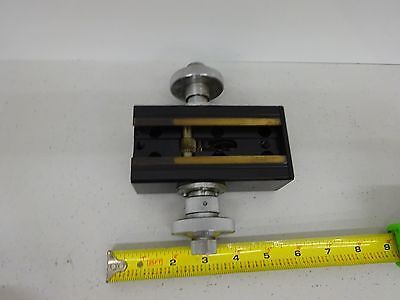 MICROSCOPE PART ZEISS GERMANY PHOTOMIC MICROMETER MECHANISM AS IS BIN#C8-E-01