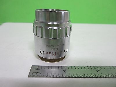 MICROSCOPE PART OLYMPUS JAPAN OBJECTIVE NEOSPLAN 10X INFINITY OPTICS BIN#14-T-04