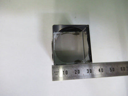 ZEISS PRIMO HEAD BEAM SPLITTER CUBE GLASS MICROSCOPE PART AS PICTURED #R7-B-67