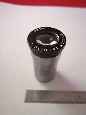 MICROSCOPE EYEPIECE REICHERT AUSTRIA PK 16X OPTICS  BIN#met-rei