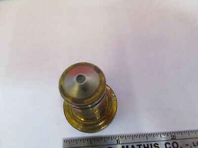 ANTIQUE CARL ZEISS GERMANY OBJECTIVE 50 MICROSCOPE PART AS PICTURED &8Z-A-128