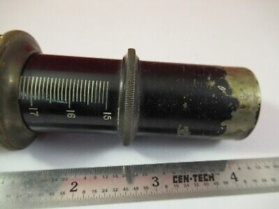 ANTIQUE BRASS TUBUS SPENCER BUFFALO MICROSCOPE PART AS PICTURED &FT-5-193