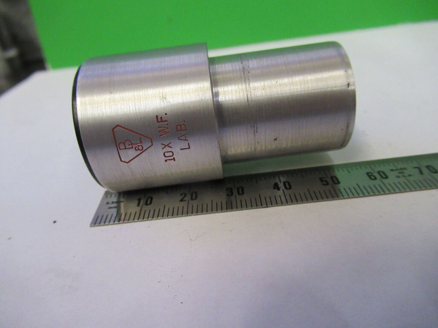 BAUSCH LOMB LAB EYEPIECE 10X WF OPTICS MICROSCOPE PART AS PICTURED #P8-B-31