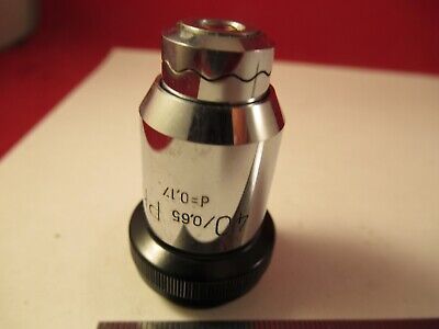 WILD HEERBRUGG SWISS 40X PH PHASE OBJECTIVE MICROSCOPE PART AS PICTURED &FT-6-24