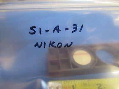 NIKON JAPAN ND NEUTRAL DENSITY FILTER MICROSCOPE PART OPTICS AS PICTURED S1-A-31