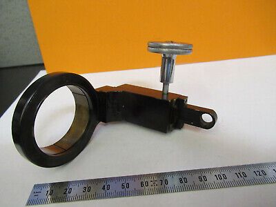 BAUSCH LOMB ANTIQUE CONDENSER HOLDER MICROSCOPE PART AS PICTURED &8Y-A-134