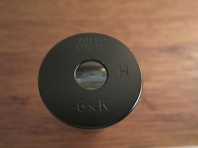 LEICA WILD HEERBRUGG SWITZERLAND 6xK EYEPIECE OPTICS INTERFEROMETER PROFILOMETER