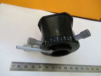 LEITZ GERMANY SM-LUX CONDENSER + IRIS MICROSCOPE PART AS PICTURED &W3-B-80