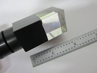 MICROSCOPE PART LEITZ GERMANY BEAM SPLITTER OPTICS AS IS  BIN#L9-19