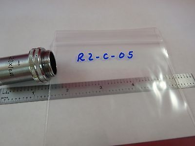 MICROSCOPE PART OBJECTIVE L20X LEITZ GERMANY OPTICS AS IS BIN#R2-C-05