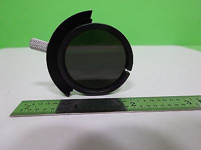 MICROSCOPE PART ND NEUTRAL DENSITY FILTER SLIDE OPTICS AS IS BIN#Y2-52