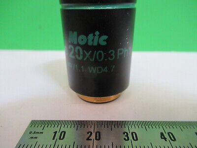 MOTIC LWD 20X INFINITY OBJECTIVE LONG DIS MICROSCOPE PART AS PICTURED &Q9-A-123