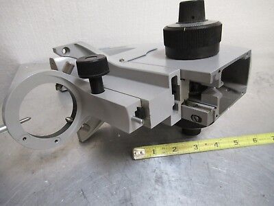 CARL ZEISS GERMANY LIMB + CONDENSER HOLDER MICROSCOPE PART AS PICTURED &TC-3