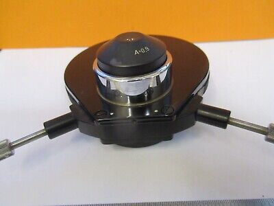 WILD HEERBRUGG SWISS PHASE CONDENSER MICROSCOPE PART OPTICS AS PICTURED &50-A-39