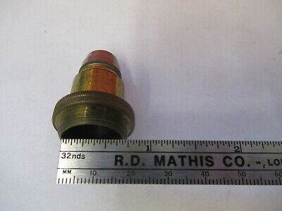 ANTIQUE SEIBERT WETZLAR OBJECTIVE  "2" MICROSCOPE PART AS PICTURED &8z-a-106