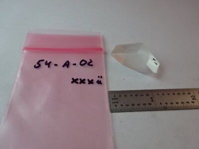 OPTICAL PRISM MIL SPEC LASER OPTICS AS IS #54-A-02