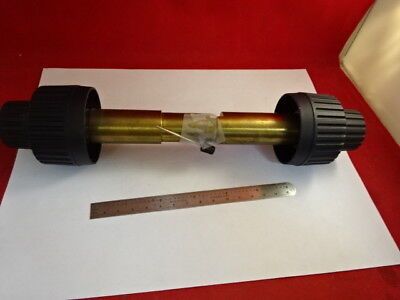 LEICA DMRB KNOBS ASSEMBLY BRASS AXLE MICROSCOPE PART AS IS #4V-A-17