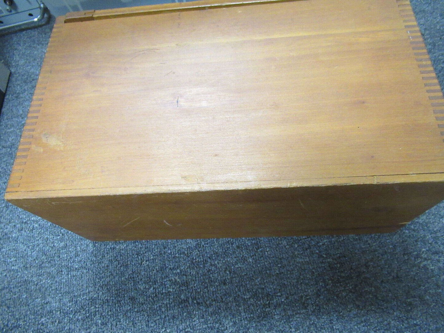 ANTIQUE SPENCER AO EMPTY WOOD CABINET for MICROSCOPE AS PICTURED &TA-5H