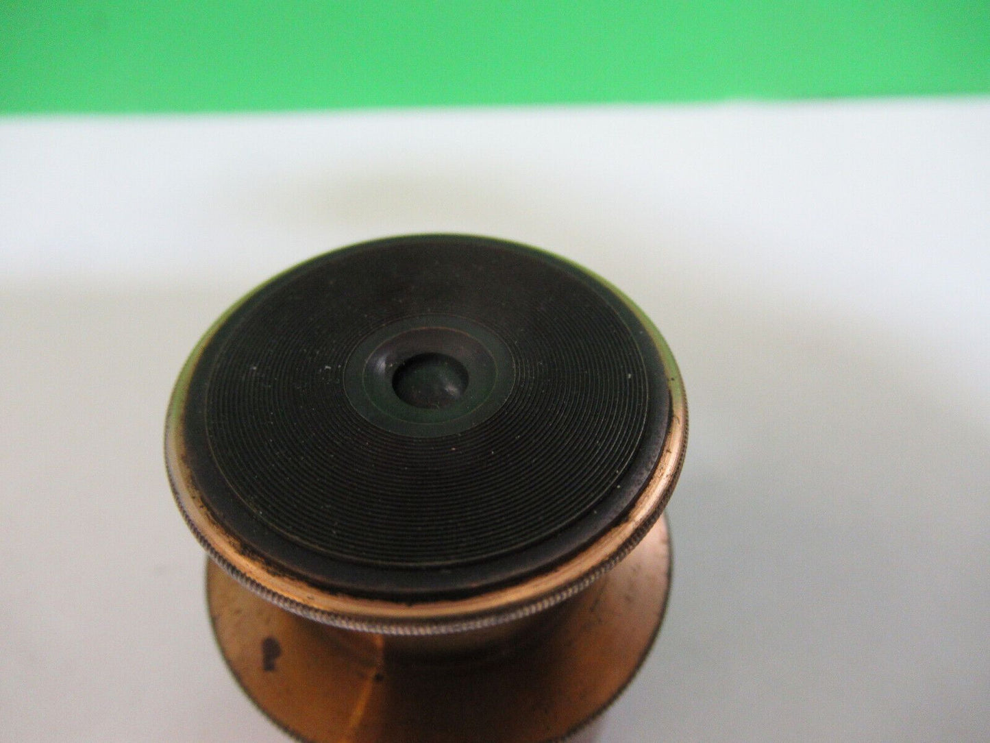 ANTIQUE BRASS RARE UK ENGLAND EYEPIECE MICROSCOPE PART AS PICTURED P2-B-21