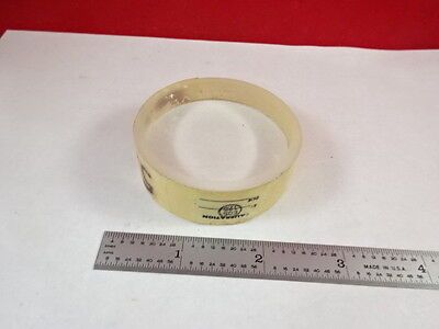 OPTICAL GLASS CONCAVE CALIBRATION LENS OPTICS AS IS B#T3-F-03