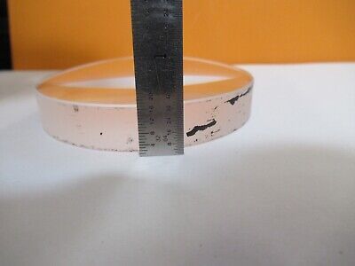 FOR PARTS OPTICAL LENS PLANO CONVEX GLASS [scratches] AS PICTURED &FT-6-205