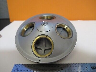 REICHERT AUSTRIA NOSEPIECE ASSEMBLY MICROSCOPE PART AS PICTURED &1E-C-55